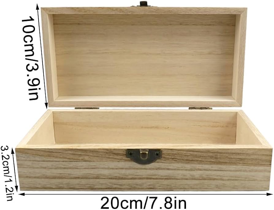 decorative wooden storage boxes